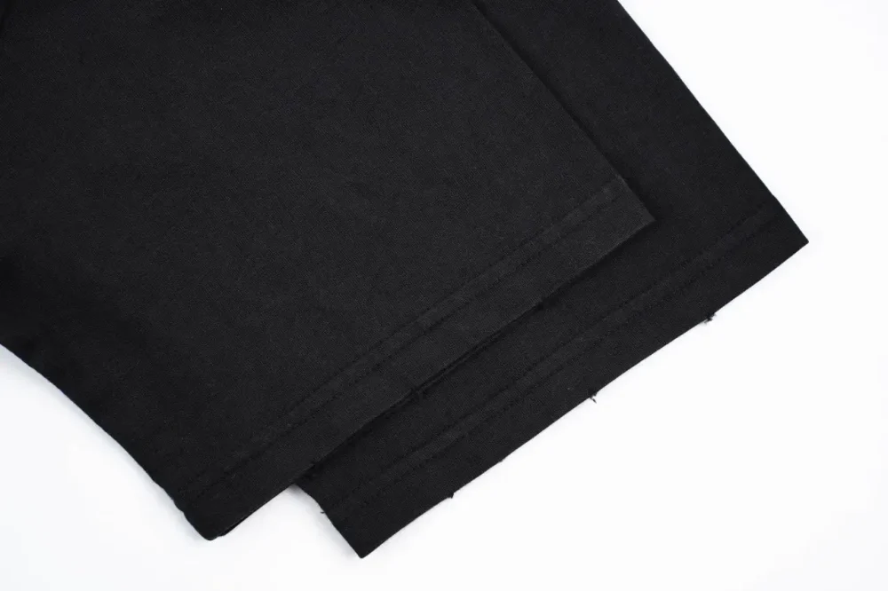 Balenciaga Classic White T-Shirt With Black Tape Print - etkick reps
