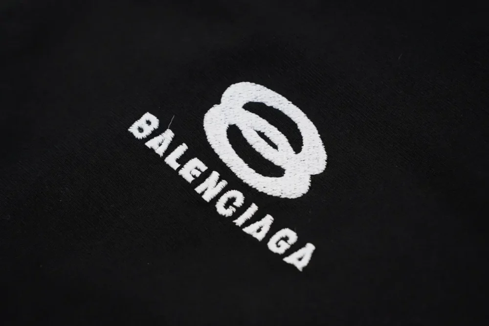 Balenciaga Double Ring Embroidery Small Label Fake Two-Piece - etkick reps