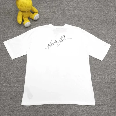 Balenciaga Nicole boxy T-shirt in white - etkick reps