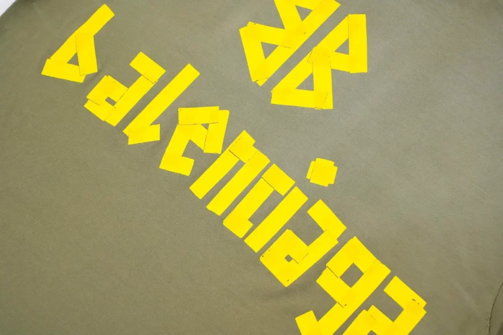 Balenciaga Paris Coke Letter Destruction Double Sided T Shirt - etkick reps