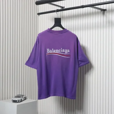Balenciaga T-Shirt With Embroidered Torn Logo - etkick reps