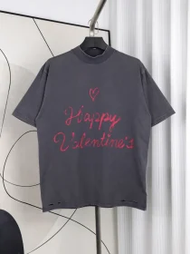 Balenciaga T-Shirt With Graffiti Logo For Valentine's Day