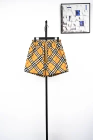 Checkered Mesh Shorts