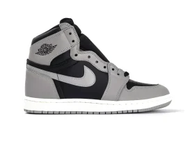 Jordan 1 Retro High Shadow 2.0 Black Smoke Grey and White