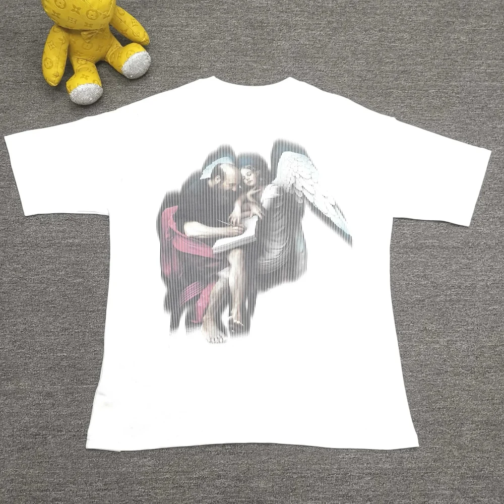 Off-White Religious Angel Loose Fit T-Shirt - etkick reps
