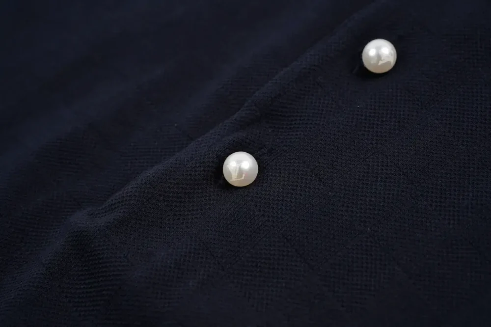 Polo Shirt With Checkerboard Embroidery T-Shirt - etkick reps