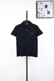 BU Short-Sleeved Polo Shirt Warhorse Blue