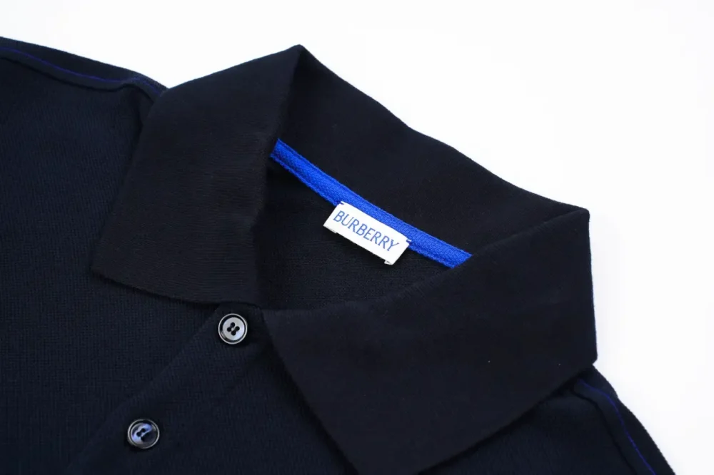 BU Short-Sleeved Polo Shirt Warhorse Blue - Image 4
