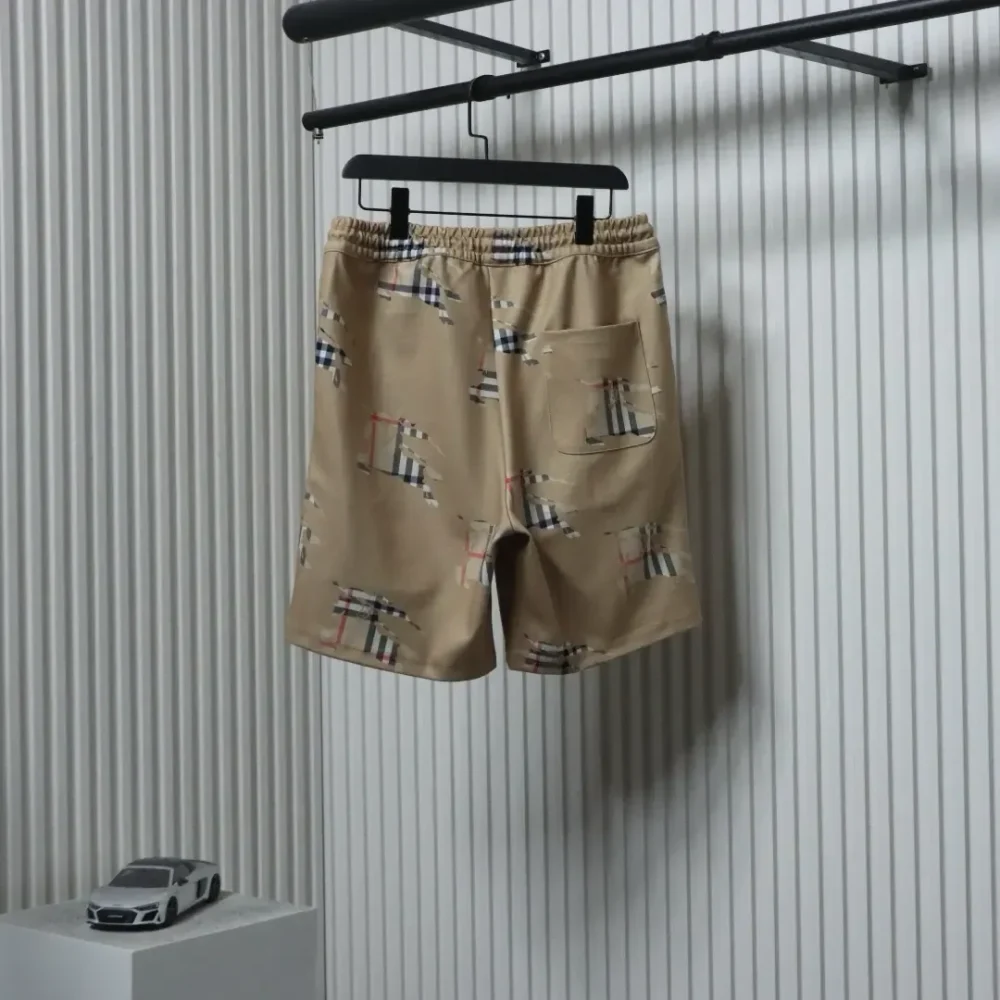 BU Shorts With Checked Warhorse Print - Image 2