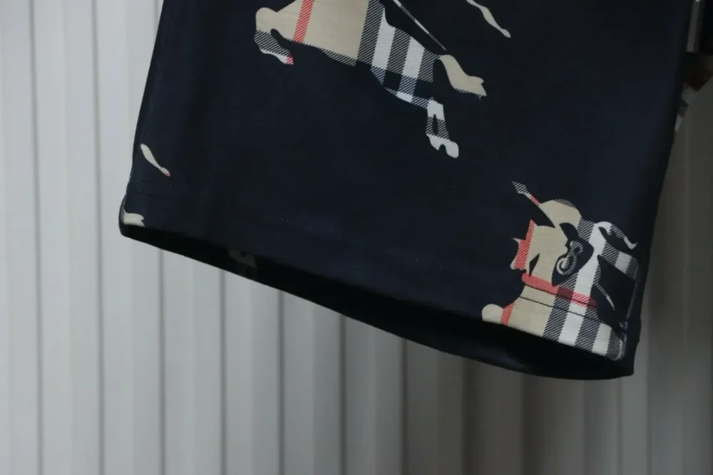 BU Shorts With Checked Warhorse Print - Image 19
