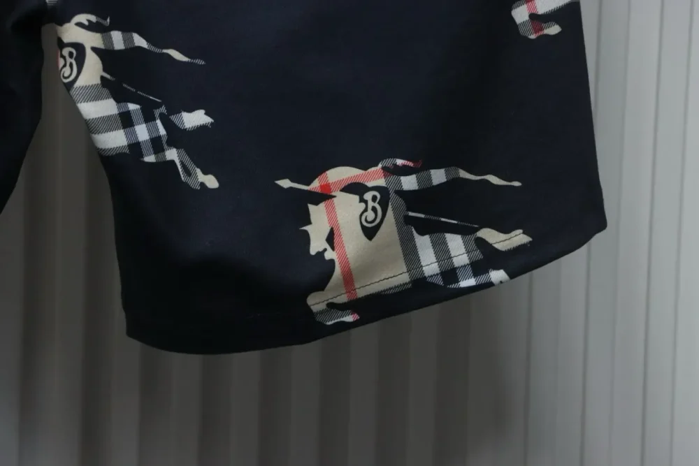 BU Shorts With Checked Warhorse Print - Image 21