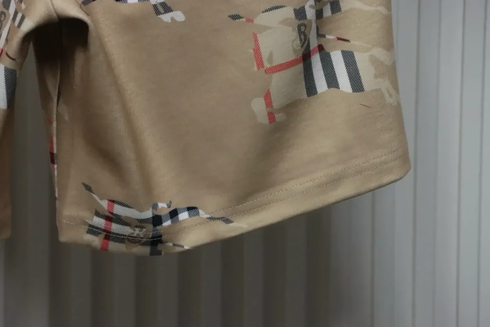 BU Shorts With Checked Warhorse Print - Image 9