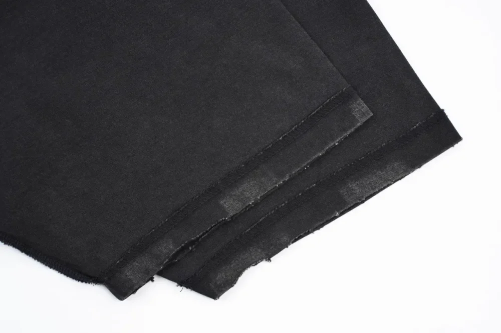 Balenciaga Coke Letter Destruction Double-Sided T-Shirt Black - Image 6