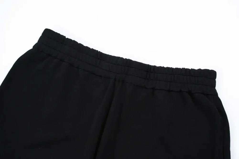 Balenciaga Knit Shorts Black And White - etkick reps