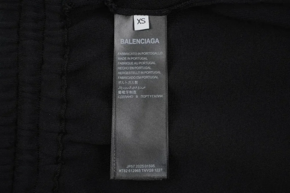 Balenciaga Knit Shorts Black And White - etkick reps