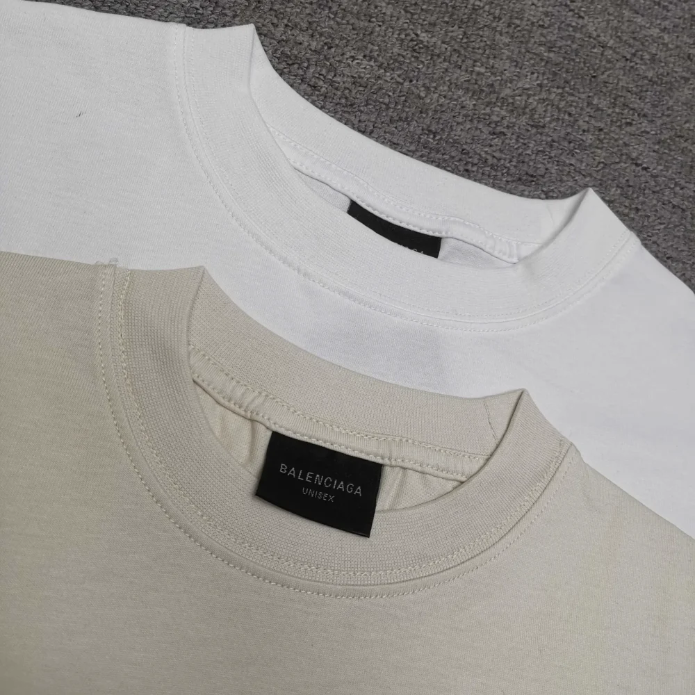 Balenciaga Round Neck Los Angeles Night View Shirt - etkick reps