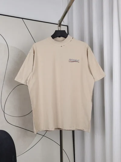 Balenciaga T-shirt with double-sided Destruction logo - etkick reps