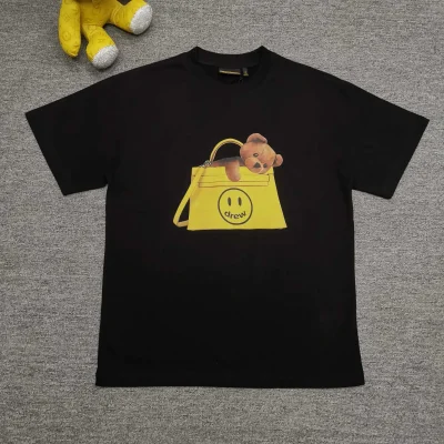 DH Cotton Short Sleeve Smiley Face T-Shirt Summer - etkick reps