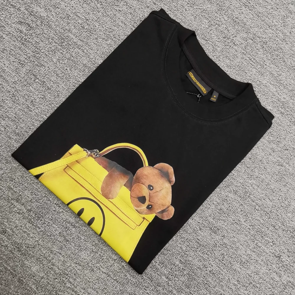 DH Cotton Short Sleeve Smiley Face T-Shirt Summer - etkick reps