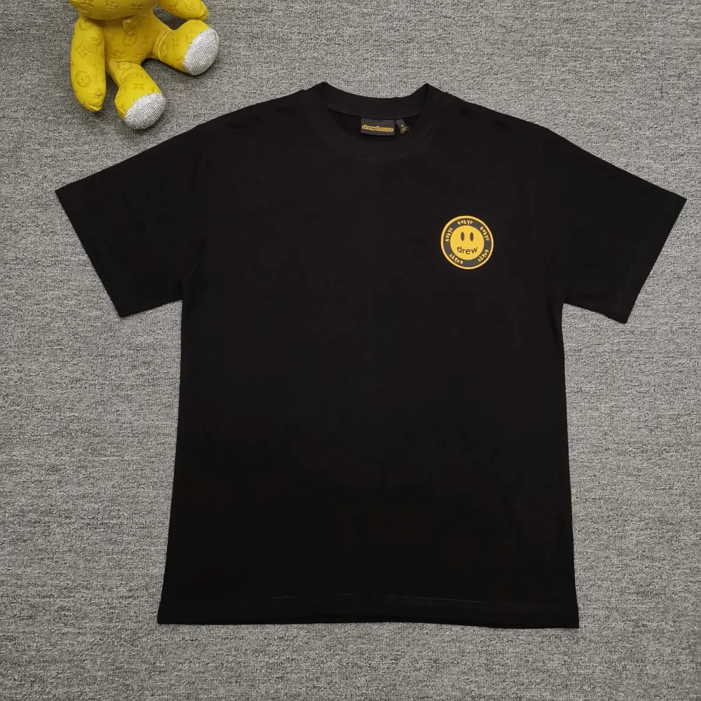 DH Japan Tokyo Limited Short Sleeve Smiley Print T-Shirt - etkick reps