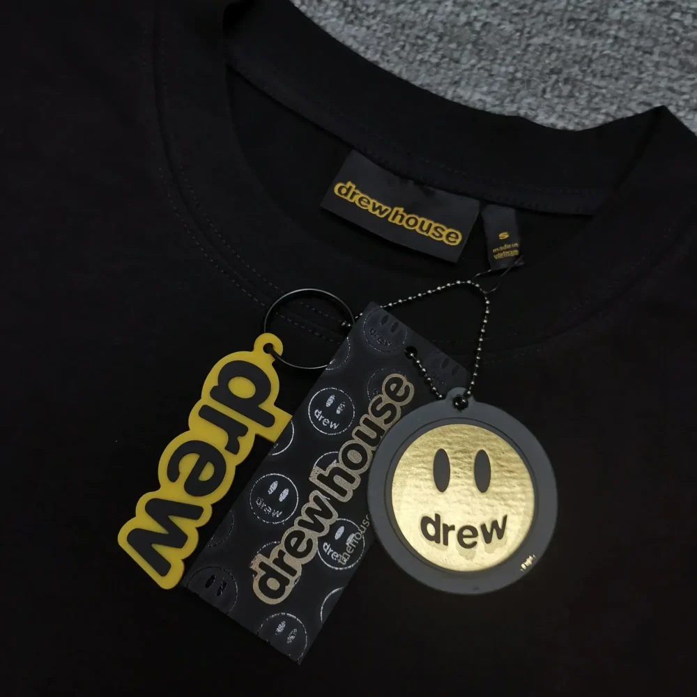 DH Japan Tokyo Limited Short Sleeve Smiley Print T-Shirt - etkick reps