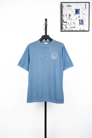 DO Short Sleeves In Jacquard With Cat Embroidery
