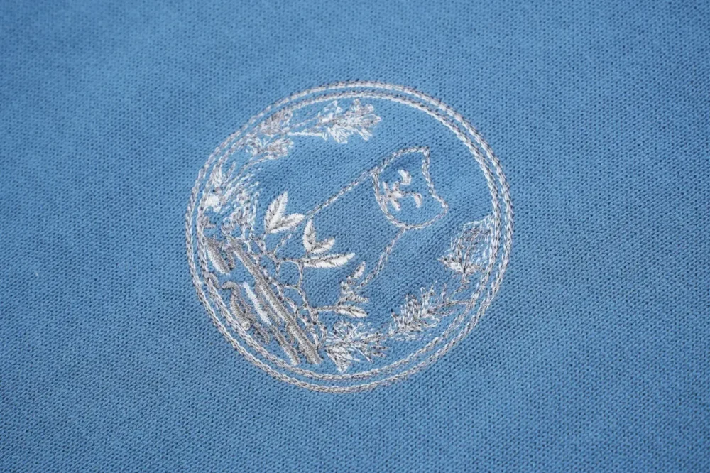 DO Short Sleeves In Jacquard With Cat Embroidery - Image 5