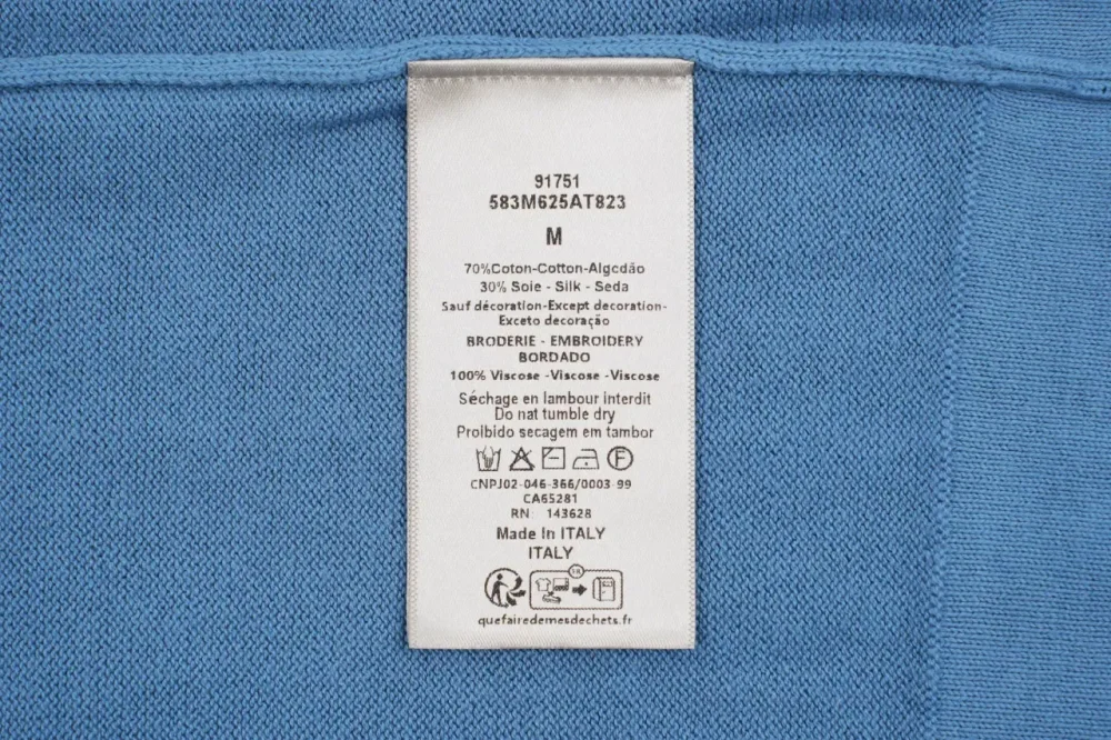 DO Short Sleeves In Jacquard With Cat Embroidery - Image 8