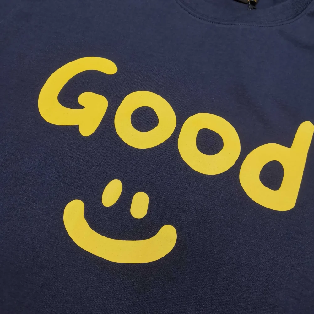 Drew House Simple Smiley Niche Trend Brand Into The American Loose Couple Summer Pure Cotton T-Shirt - etkick reps