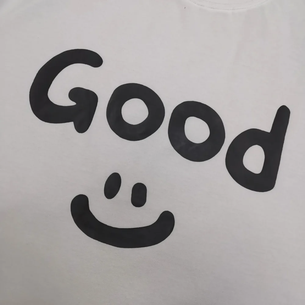 Drew House Simple Smiley Niche Trend Brand Into The American Loose Couple Summer Pure Cotton T-Shirt - etkick reps