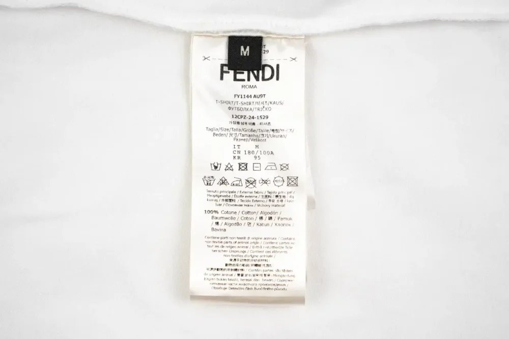 FD Bear White T-Shirt - Image 9