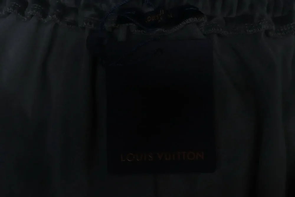 LU Towel-Flocked Jacquard Shorts With Monogram - Image 12