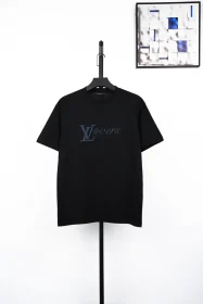 LU Two-Tone Gradient Short Sleeve Black
