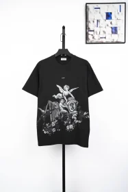 OFF WHITE Angel Harp Print T-Shirt