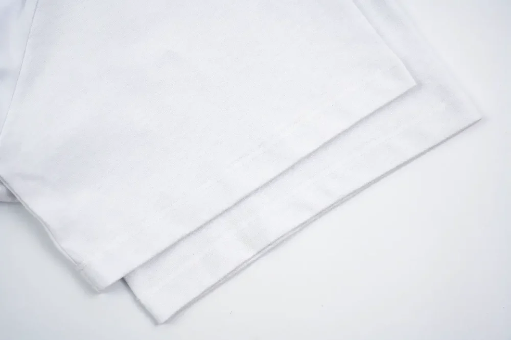 OFF WHITE Rose Flower Arrow Print T-Shirt White - Image 7