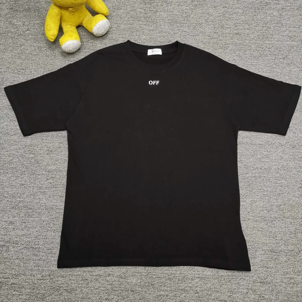 Off-White Loose FitT-Shirt with Graffiti Dragon - etkick reps