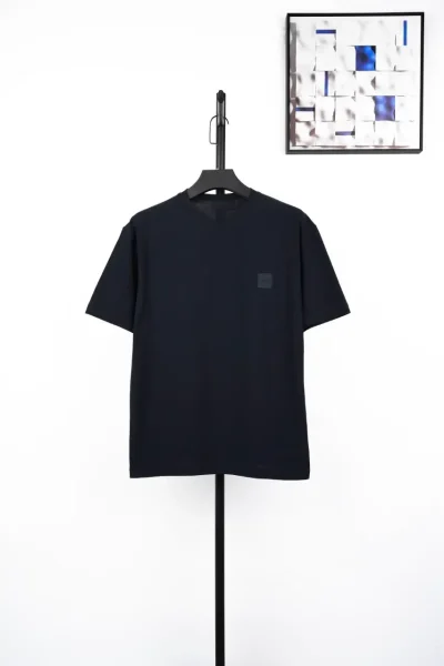 SI Black T-Shirt with embroidered logo - etkick reps