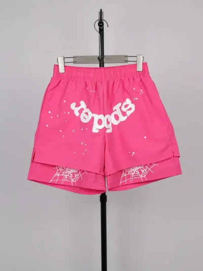 Sp5der OG Web Double Shorts (Pink, Blue, Red, Green) - etkick reps