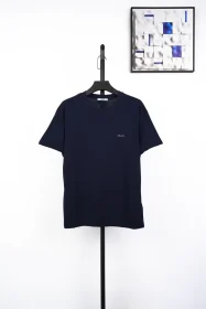 T-Shirt With Distressed Logo Print