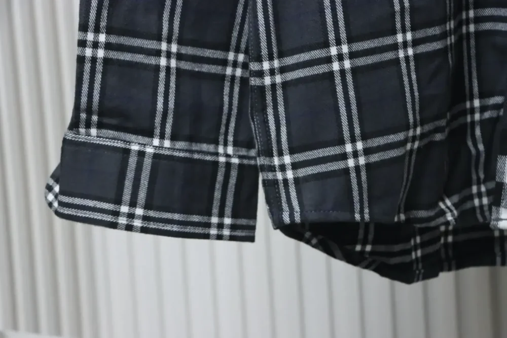 BU Classic Shirt With Brushed Stripe And Double Seam - Image 20