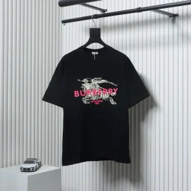 BU T-Shirt With Warhorse Print And Lettering