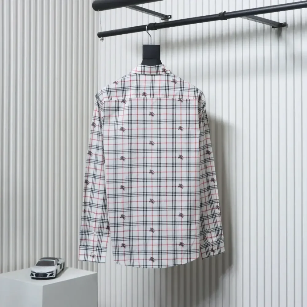 BU Warhorse Check Long Sleeve Shirt - Image 2