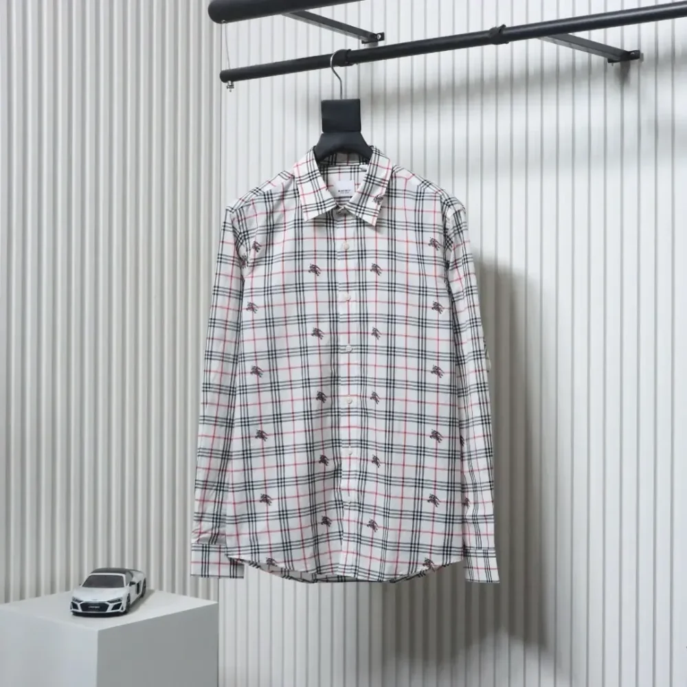 BU Warhorse Check Long Sleeve Shirt