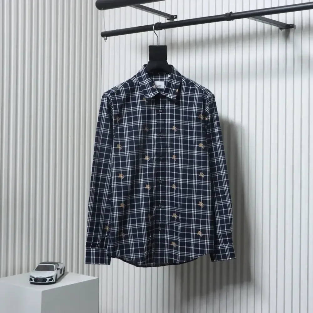 BU Warhorse Check Long Sleeve Shirt - Image 21
