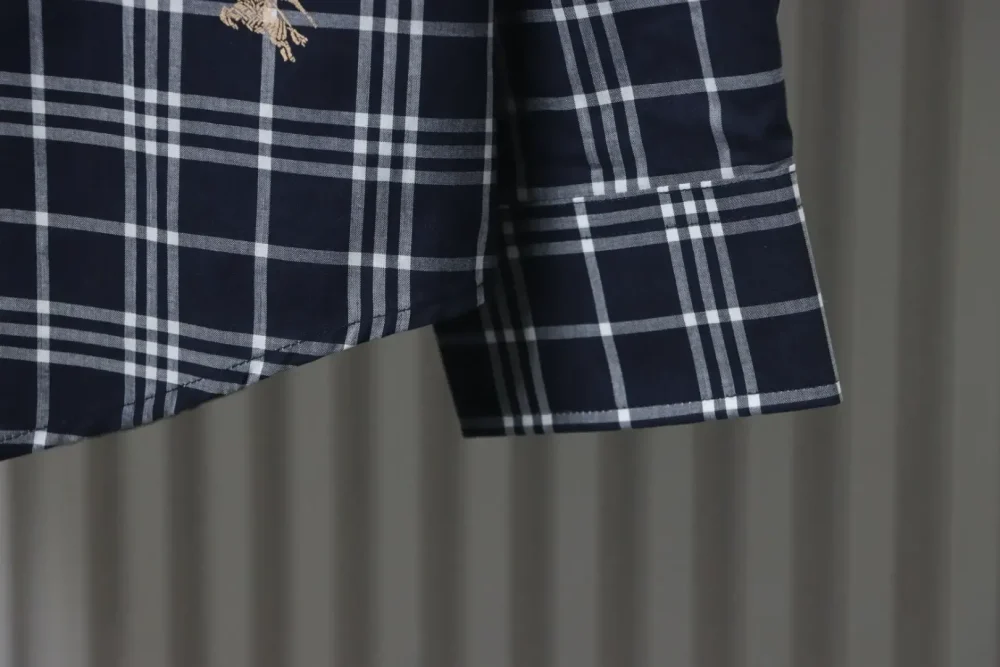 BU Warhorse Check Long Sleeve Shirt - Image 25