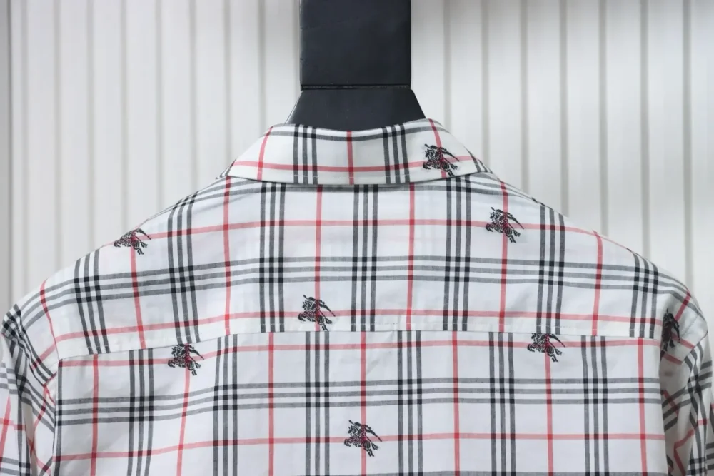 BU Warhorse Check Long Sleeve Shirt - Image 4