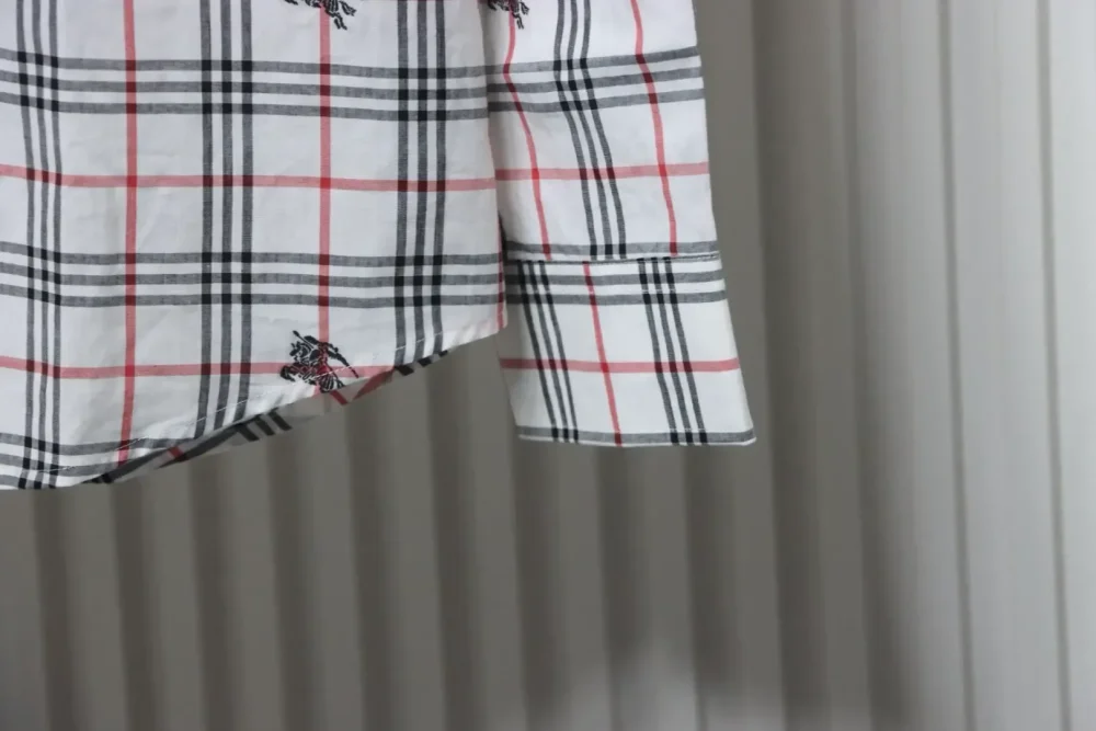 BU Warhorse Check Long Sleeve Shirt - Image 5