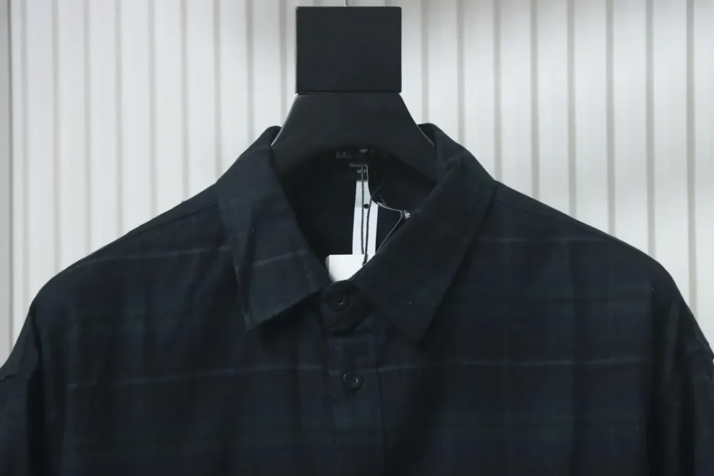 Balenciaga Shirt With Blurred Writing - Image 3