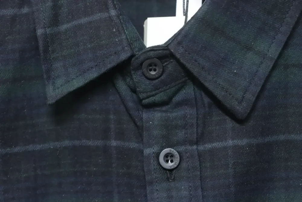 Balenciaga Shirt With Blurred Writing - Image 5