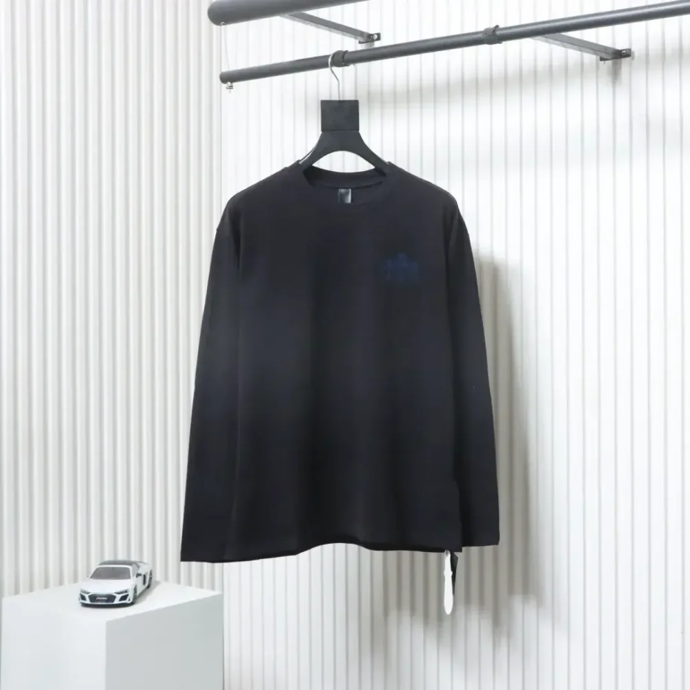 CH Shirt With Round Neck And Flocked Logo Print - Image 11
